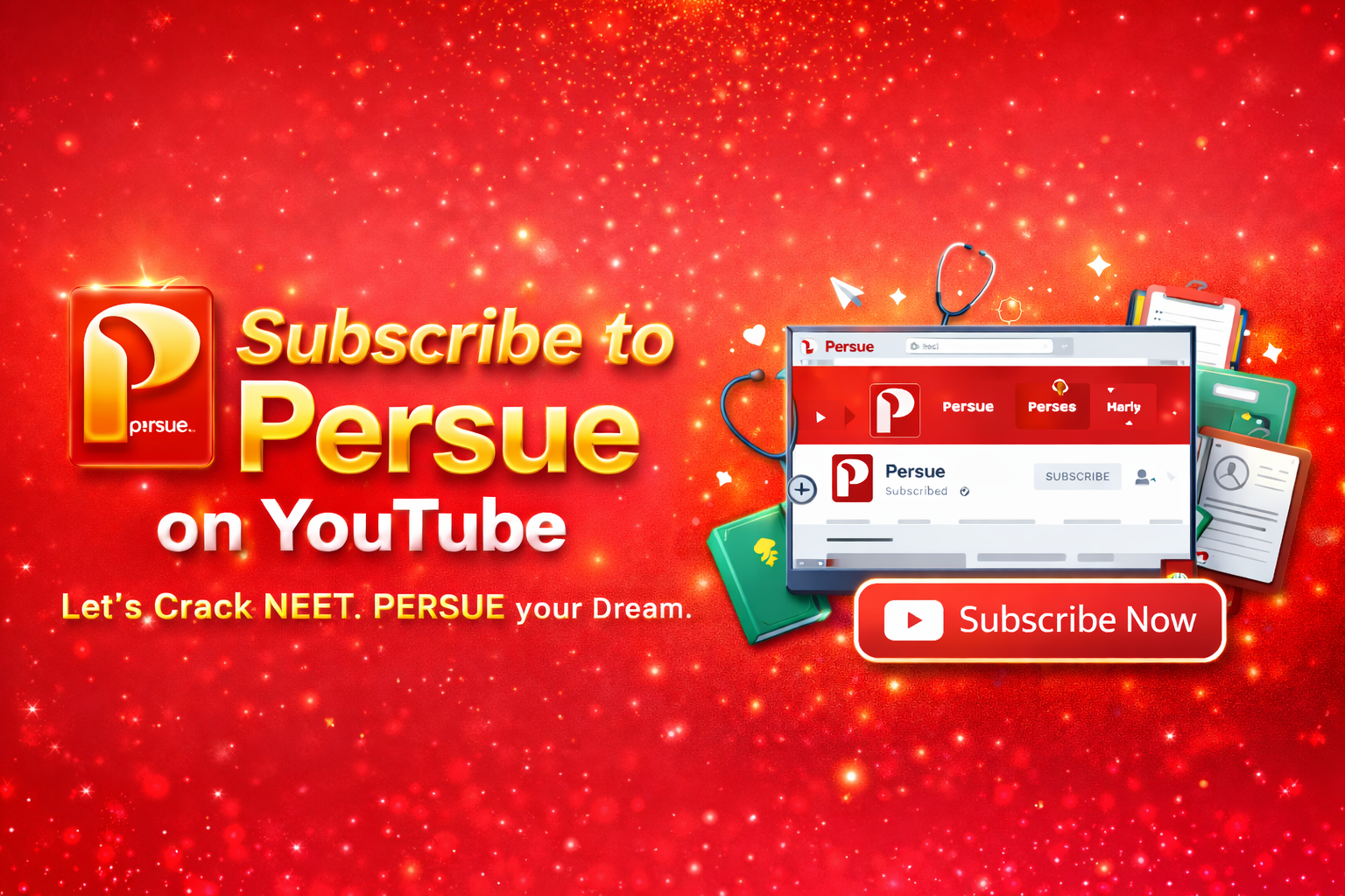 Subscribe to Persue on YouTube